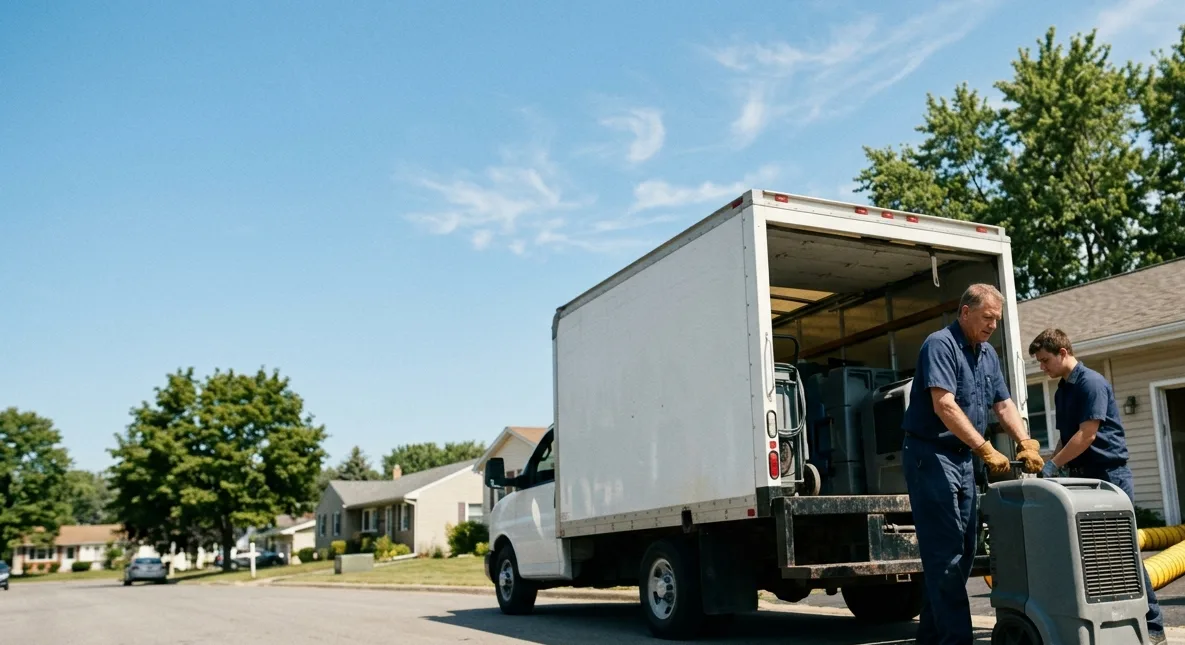 Water Damage Cleanup in Buckland, OH near me